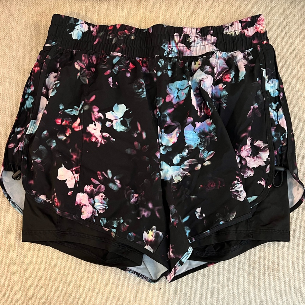 Avia floral running shorts
